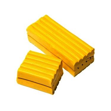 yellow modeling clay
