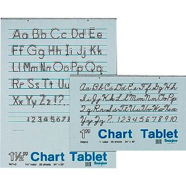 1 Ruled Chart Tablet at Lakeshore Learning