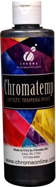 Chromatemp Pearlescent Tempera Paint - Black